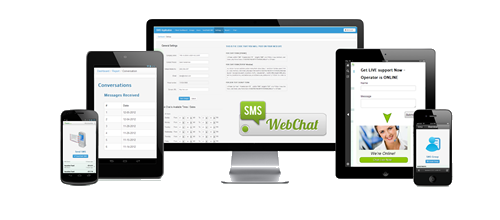 SMS WEB CHAT